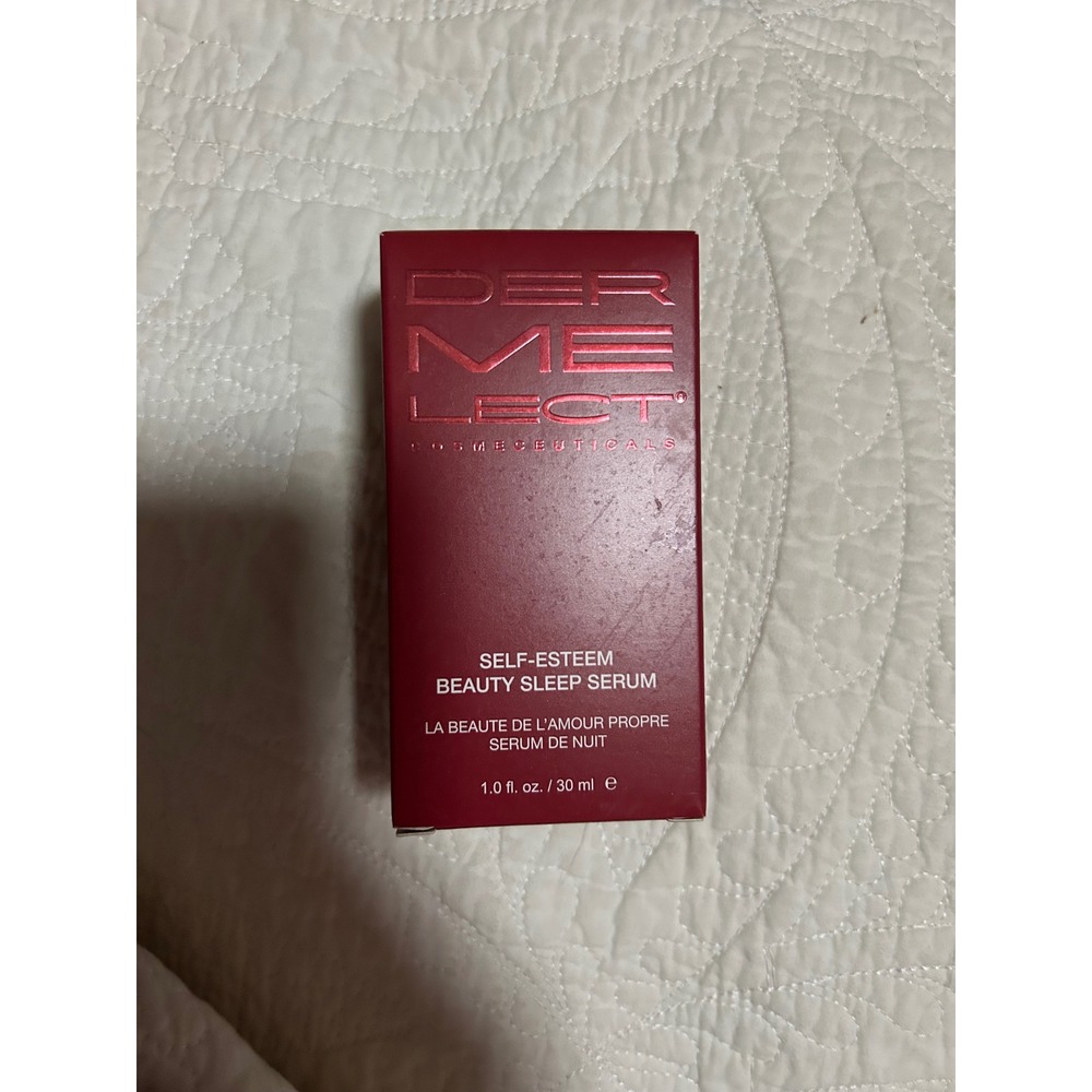 Dermelect Self-Esteem Beauty Sleep Serum 1oz Resurfacing Glycolic Salicylic Acid